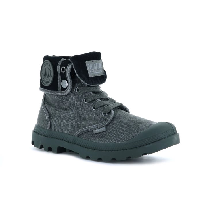 Dark Grey Palladium Baggy Women's Boots | ZA-531HFPA