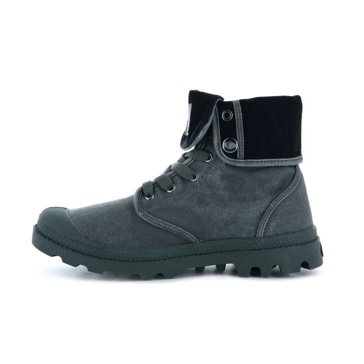 Dark Grey Palladium Baggy Women's Boots | ZA-531HFPA