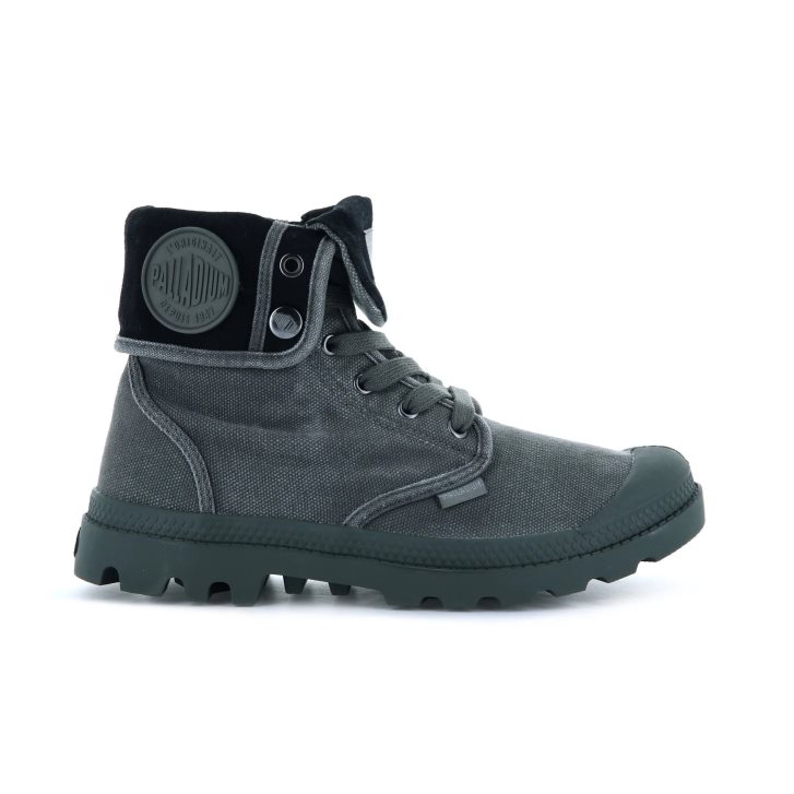 Dark Grey Palladium Baggy Women\'s Boots | ZA-531HFPA