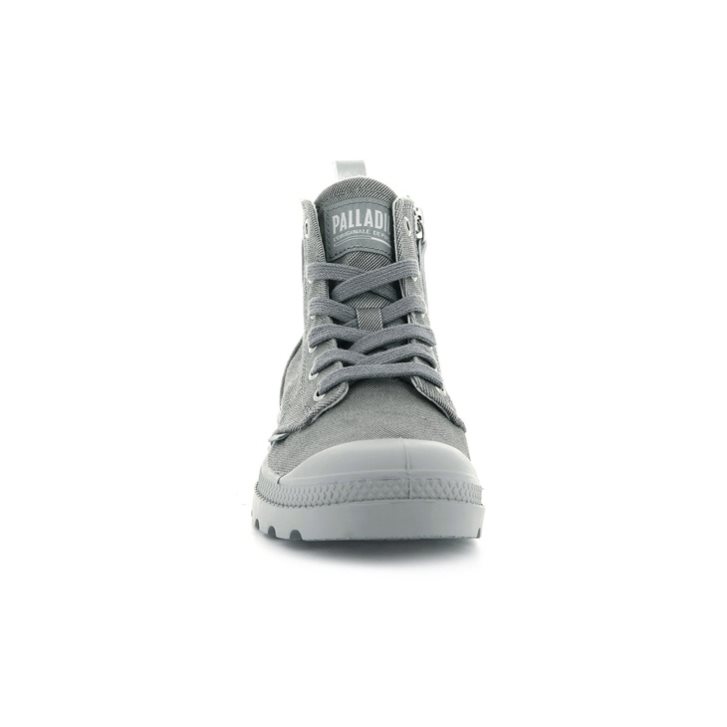 Dark Grey Palladium Pampa Zip Desertwash Women's Boots | ZA-312QYAT