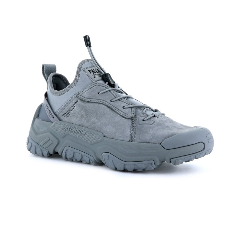 Grey Palladium Off-grid LO LTH Women's Sneakers | ZA-983COAE