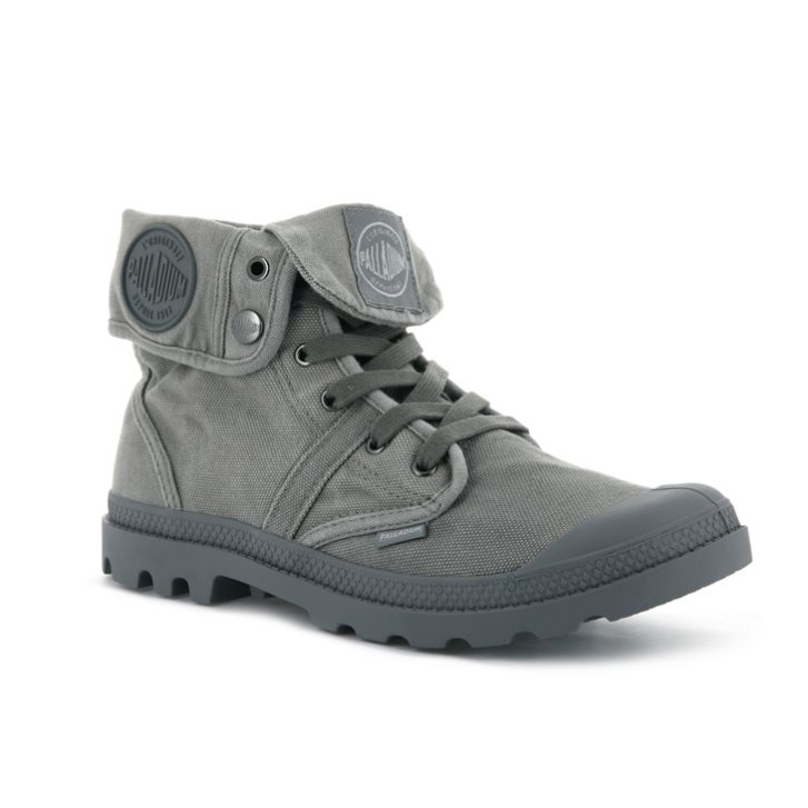 Grey Palladium Pallabrousse Baggy Men's Boots | ZA-574YRVZ