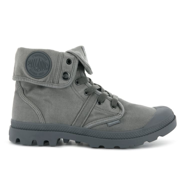 Grey Palladium Pallabrousse Baggy Men\'s Boots | ZA-574YRVZ