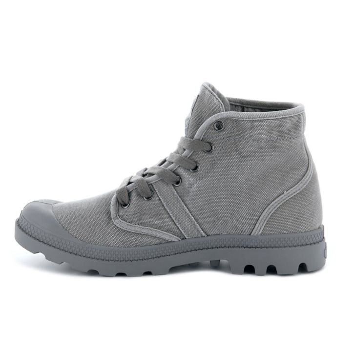 Grey Palladium Pallabrousse Men's Boots | ZA-783NCRY