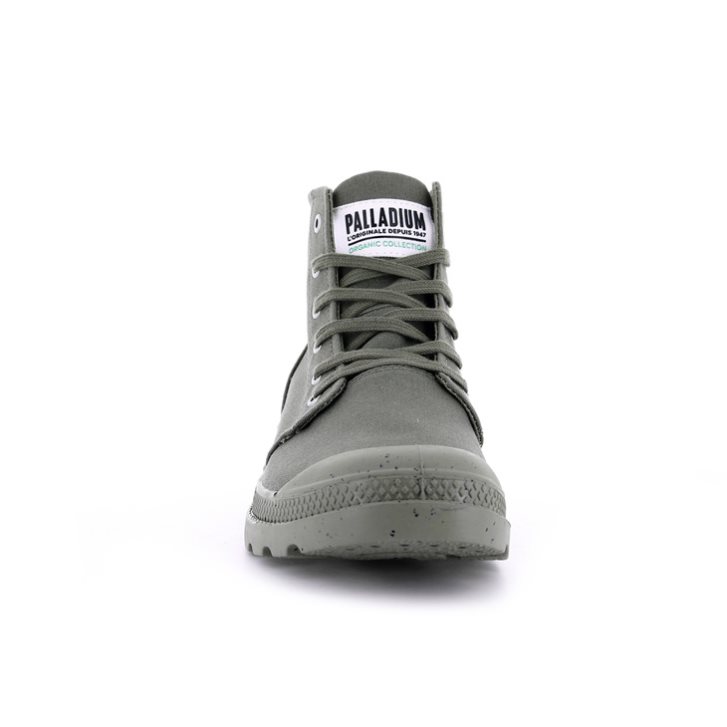 Grey Palladium Pampa Hi Organic II Men's Boots | ZA-307MFCP