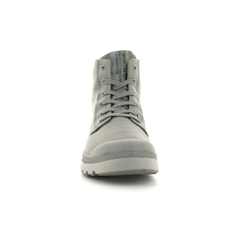 Grey Palladium Pampa Lite+ Recycle WP+ Men's Boots | ZA-473ABDW