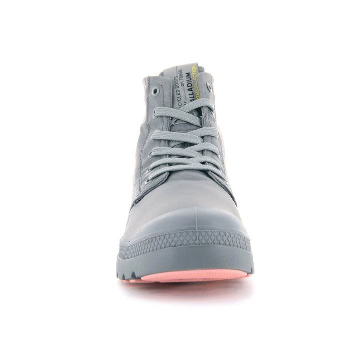 Grey Palladium Pampa Lite+ Recycle WP+ Women's Boots | ZA-581YSBK