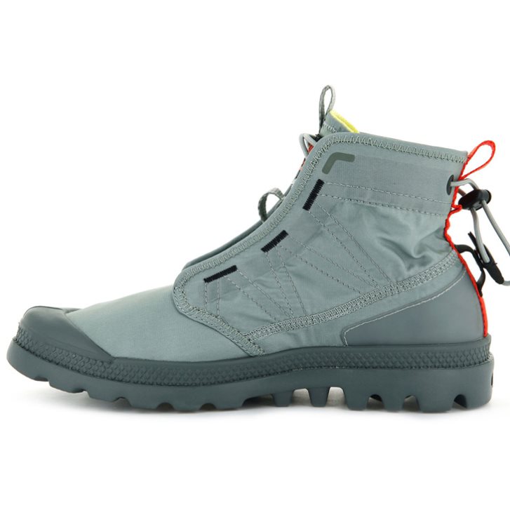 Grey Palladium Pampa Travel Lite Women's Boots | ZA-302GJCL