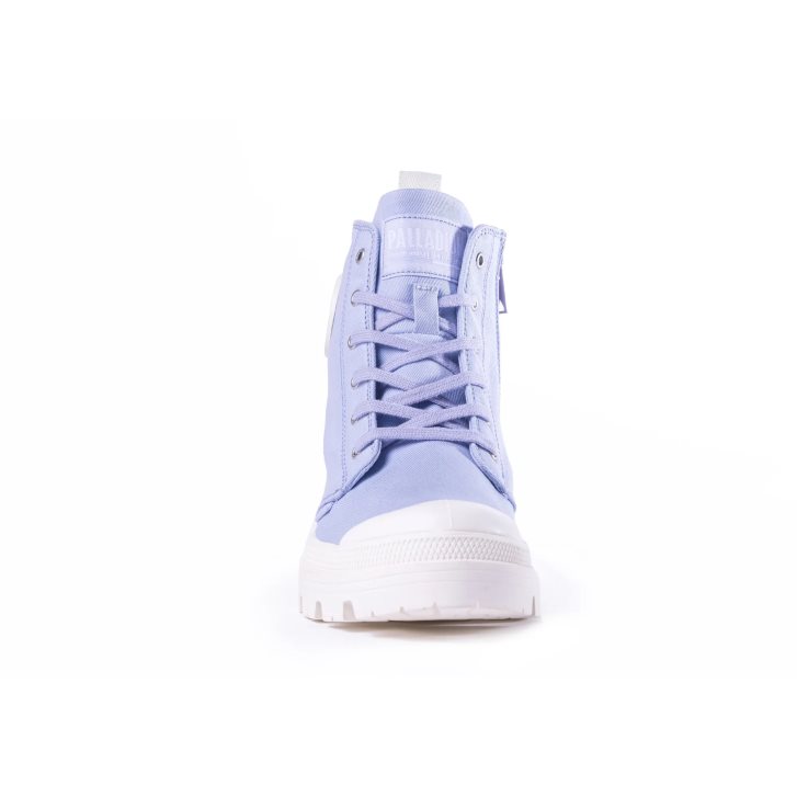 Lavender Palladium Pallabase Twill Women's Boots | ZA-583LGZD