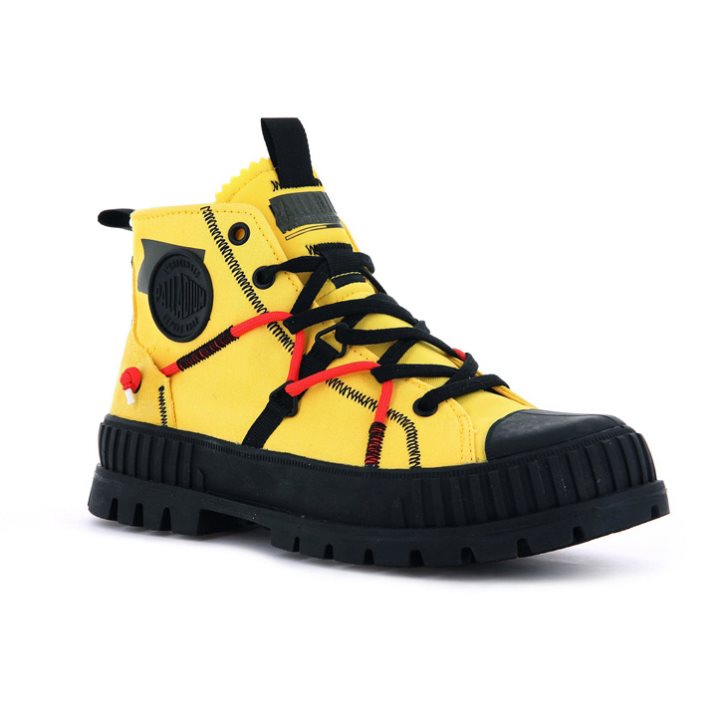 Lemon Palladium Pallashock Re-craft Men's Boots | ZA-195OUGZ