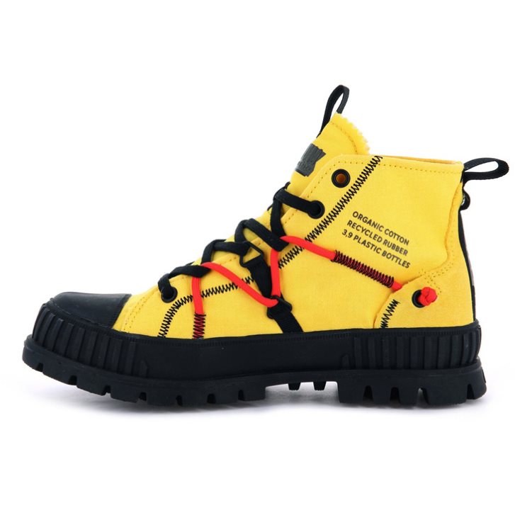 Lemon Palladium Pallashock Re-craft Men's Boots | ZA-195OUGZ