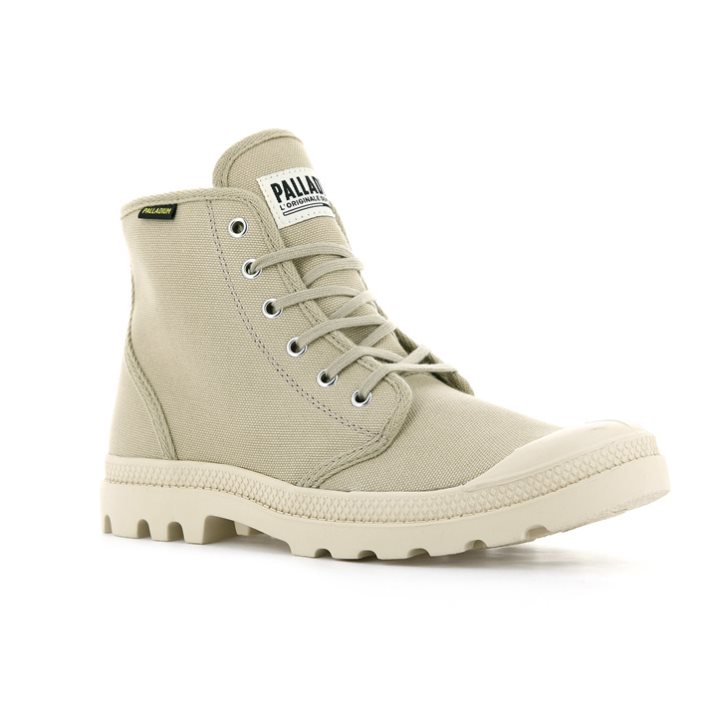 Light Green Palladium Pampa Hi Originale High Tops Women's Sneakers | ZA-154YEAW