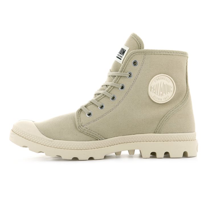 Light Green Palladium Pampa Hi Originale High Tops Women's Sneakers | ZA-154YEAW