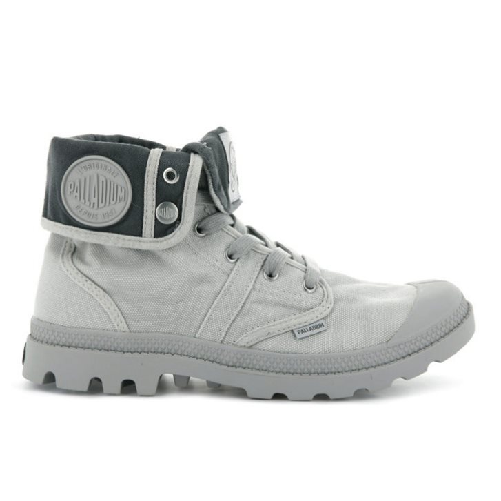 Light Grey Palladium Pallabrousse Baggy Men\'s Boots | ZA-637CDBE