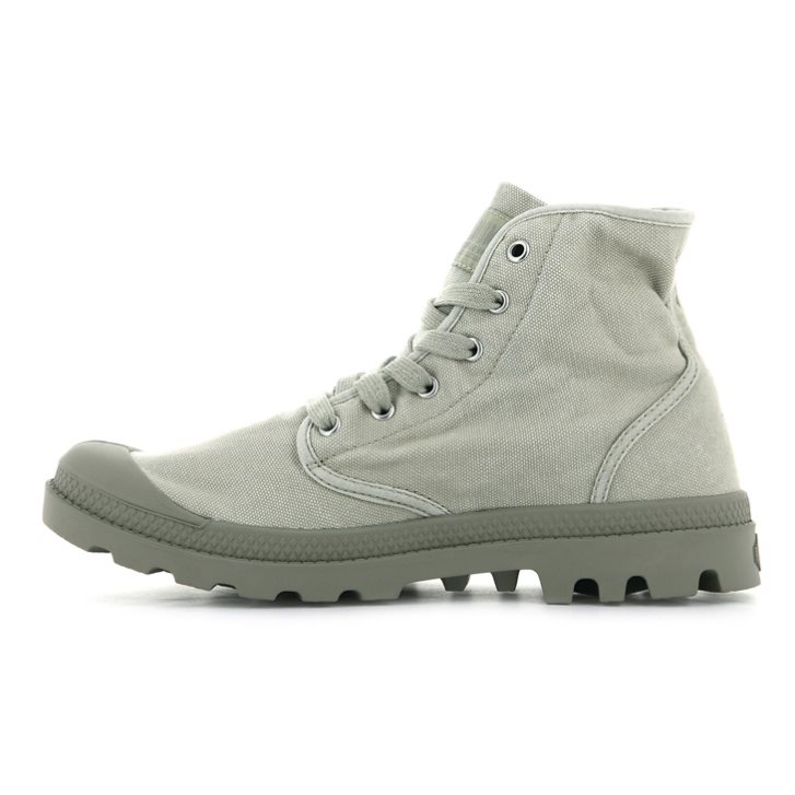 Light Grey Palladium Pampa Hi Men's Boots | ZA-246ZVNU