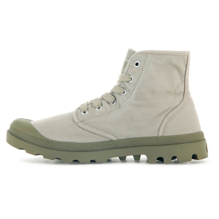 Light Grey Palladium Pampa Hi Men's Boots | ZA-290TXRM