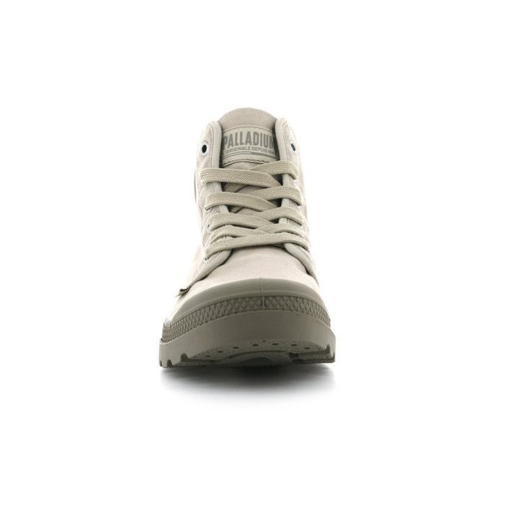 Light Grey Palladium Pampa Hi Men's Boots | ZA-512DUSQ