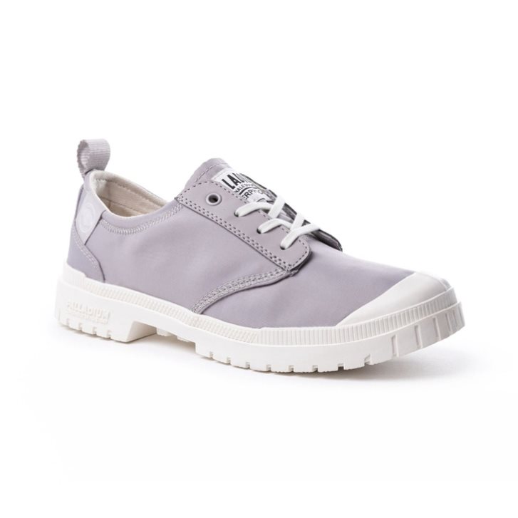 Light Purple Palladium Pampa Sp20 LO WP+ Men's Oxfords Shoes | ZA-487EPOQ