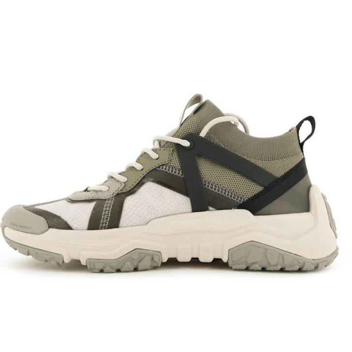 Olive Palladium Off-grid LO Adventure Men's Sneakers | ZA-470XNKL