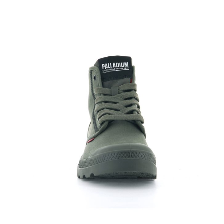 Olive Palladium Pampa Dare 2 Survive Men's Boots | ZA-462PQDR