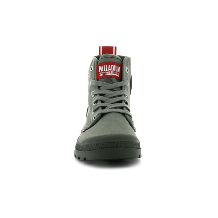 Olive Palladium Pampa Hi Dare Men's Boots | ZA-495TMBV