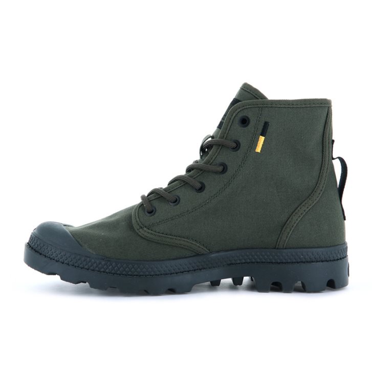 Olive Palladium Pampa Hi Htg Supply Men's Boots | ZA-437RKCV