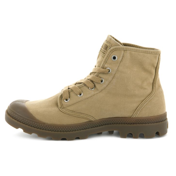 Olive Palladium Pampa Hi Men's Boots | ZA-562VTJQ