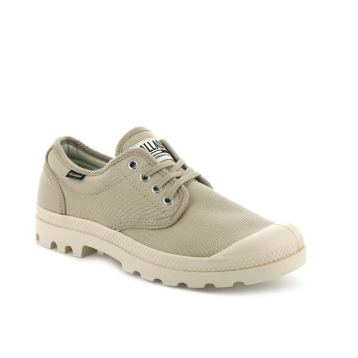 Olive Palladium Pampa OX Originale Women's Oxfords Shoes | ZA-786VJFE