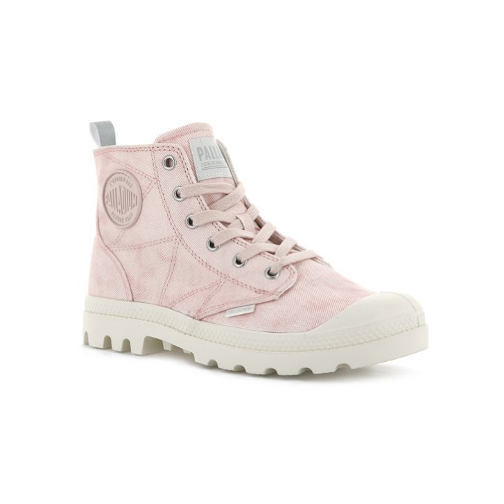 Pink Palladium Pampa Zip Desertwash Women's Boots | ZA-865LXIA