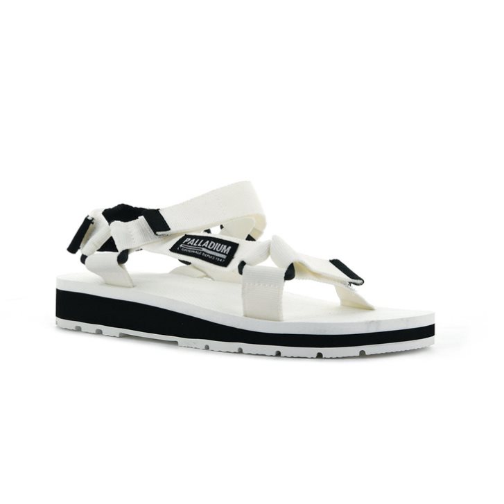 White Palladium Outdoorsy Urbanity Men's Sandals | ZA-567GNZH