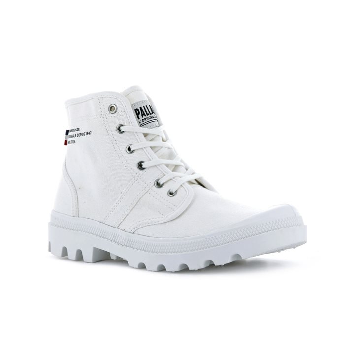 White Palladium Pallabrousse Legion Men's Boots | ZA-479HWCX