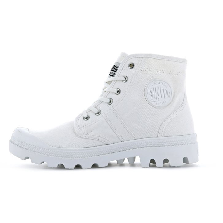 White Palladium Pallabrousse Legion Men's Boots | ZA-479HWCX