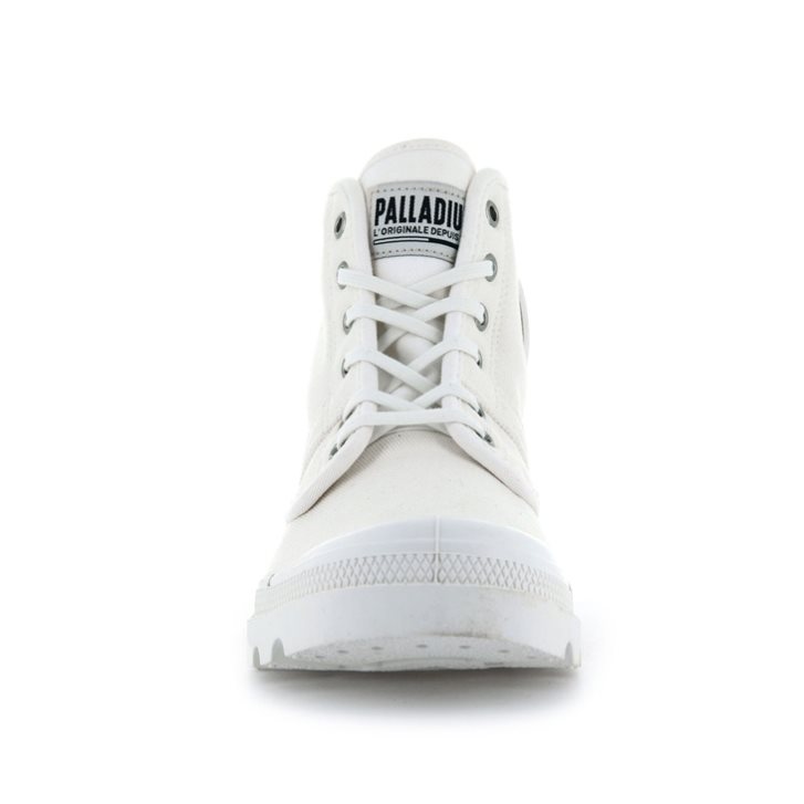 White Palladium Pallabrousse Men's Boots | ZA-753WIXD