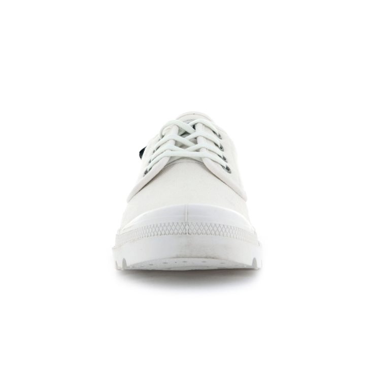 White Palladium Pallabrousse Men's Oxfords Shoes | ZA-087HFWO