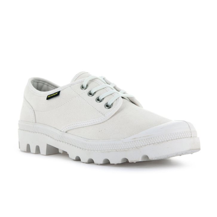 White Palladium Pallabrousse Women's Oxfords Shoes | ZA-708OLNG