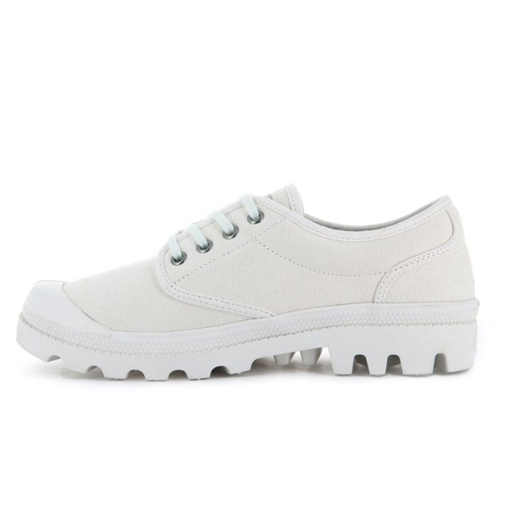 White Palladium Pallabrousse Women's Oxfords Shoes | ZA-708OLNG