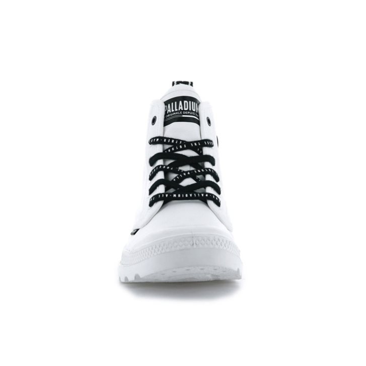 White Palladium Pampa Hi Future Men's Boots | ZA-286HIYN