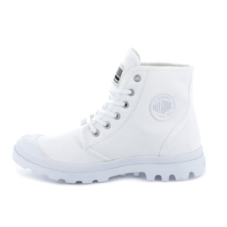 White Palladium Pampa Hi Originale Men's Boots | ZA-067GWKA