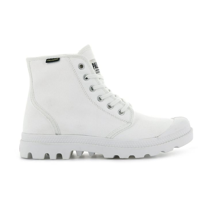 White Palladium Pampa Hi Originale Men\'s Boots | ZA-389VNWB