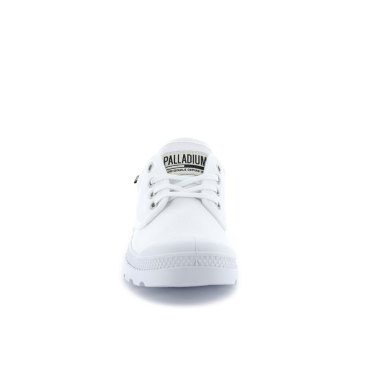 White Palladium Pampa OX Originale Women's Oxfords Shoes | ZA-624UIDV