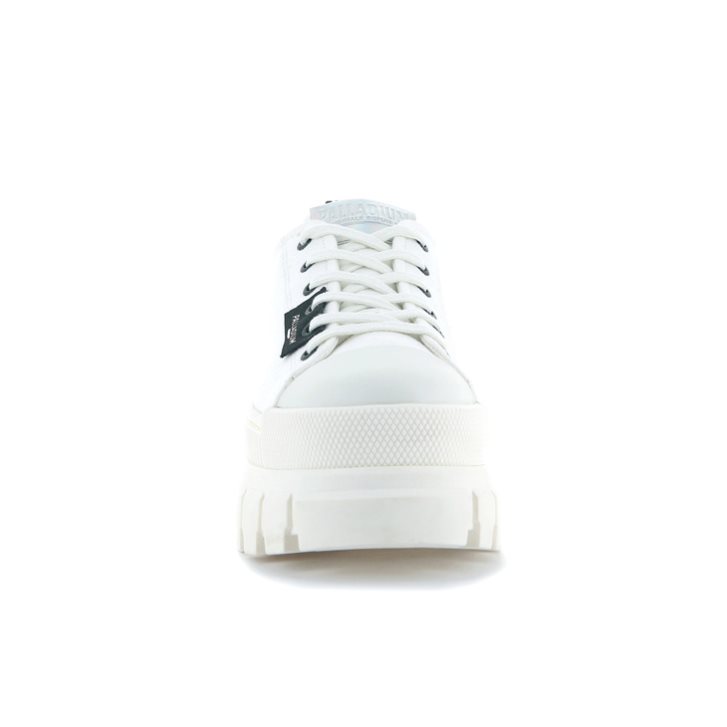 White Palladium Revolt LO TX Women's Platform Shoes | ZA-806HLSM