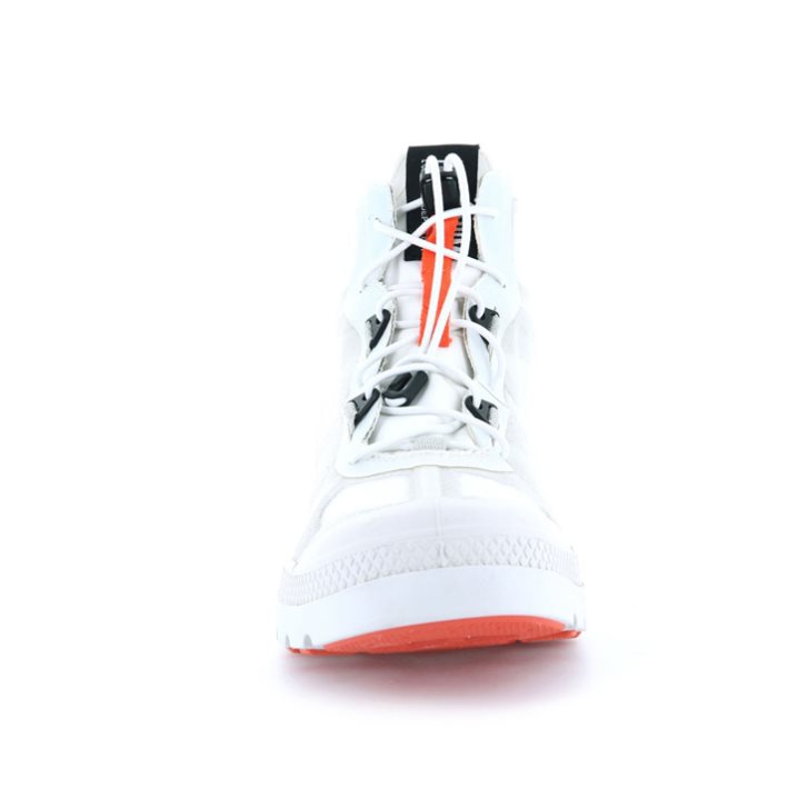 White Palladium Travel Lite+ Adventure High Tops Men's Sneakers | ZA-304UBOK