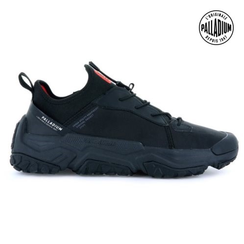 Black Palladium Off-grid LO NYL Men's Sneakers | ZA-085PSGC