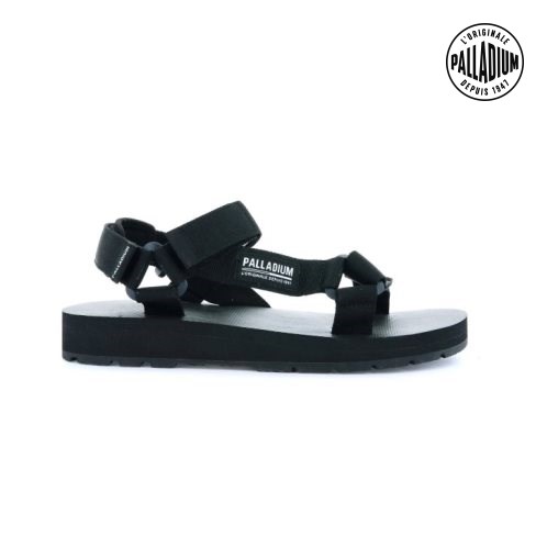 Black Palladium Outdoorsy Urbanity Women's Sandals | ZA-293ACMK