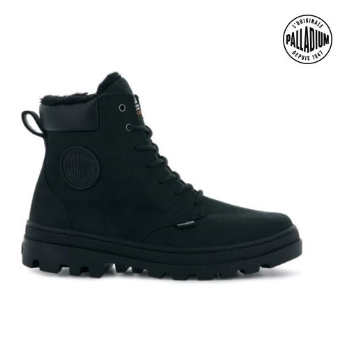 Black Palladium Pallabosse SC WP+ S Women's Boots | ZA-728CNVY