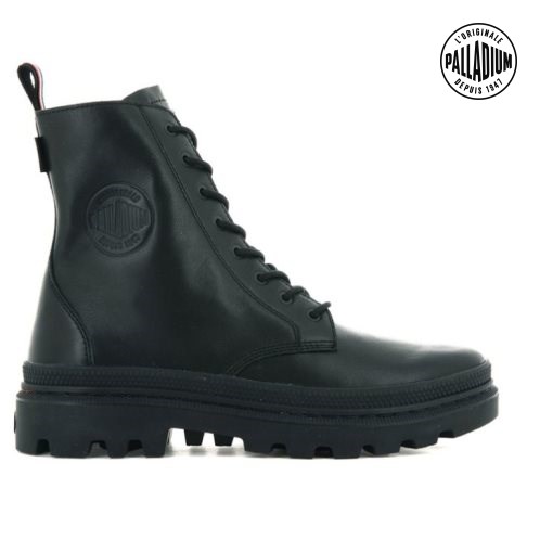 Black Palladium Pallatrooper Off-2 Men's Boots | ZA-754BCPK