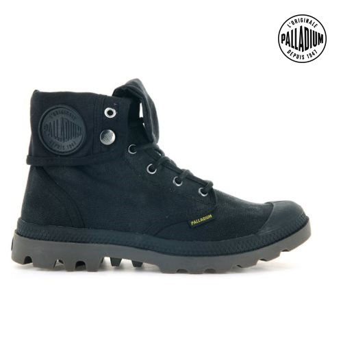 Black Palladium Pampa Baggy WAX Women's Boots | ZA-079VFBQ