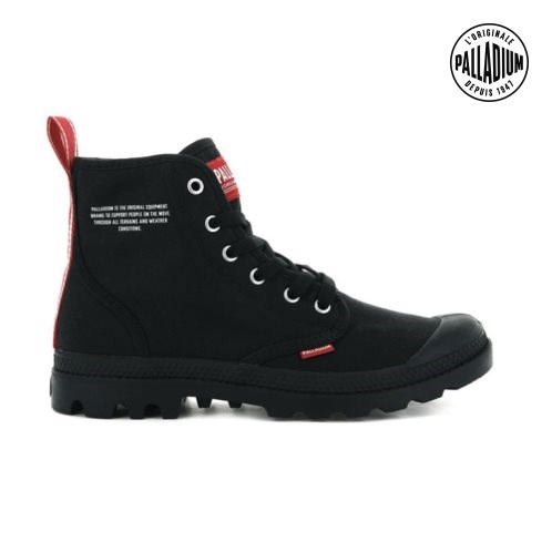 Black Palladium Pampa Hi Dare Men's Boots | ZA-834LKRN