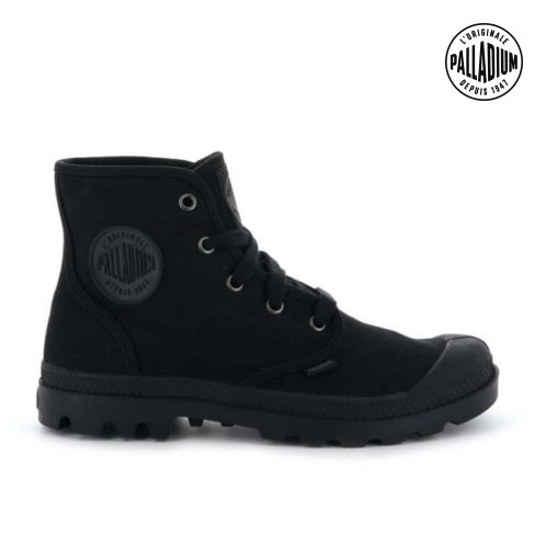 Black Palladium Pampa Hi Men's Boots | ZA-369ZONI