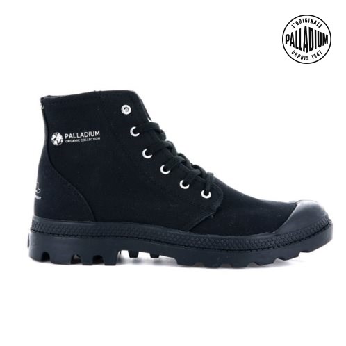 Black Palladium Pampa Hi Organic II Men's Boots | ZA-043MUGK